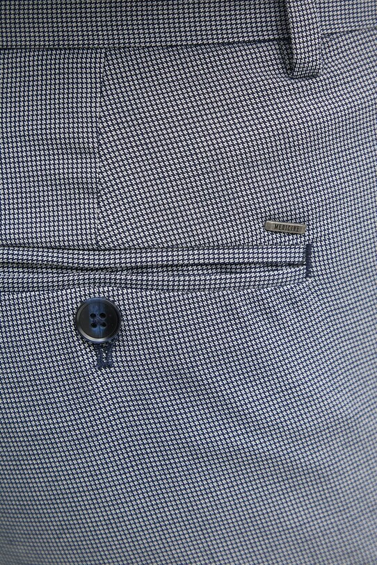 Spodnie męskie slim kolor granatowy granatowy RS25.SPM621