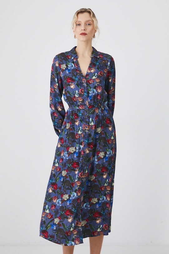 Oblečení Šaty modrá barva RS25.SUD020 modrá