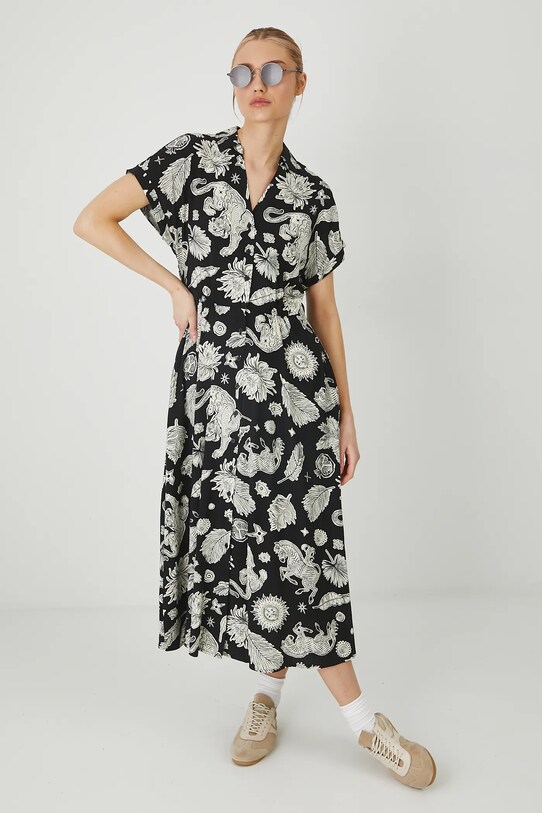 Medicine vestito RS25.SUD092 nero RS25