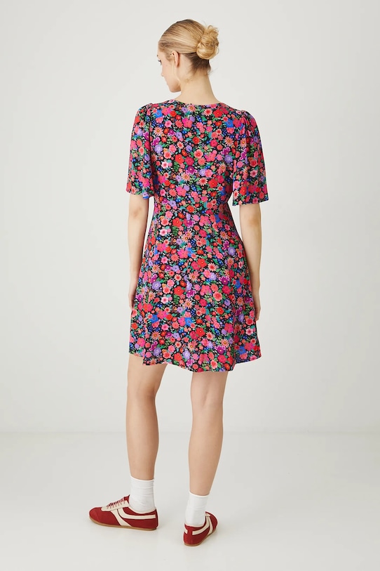 Šaty mini, s květinovým vzorem více barev RS25.SUD094 vícebarevná RS25