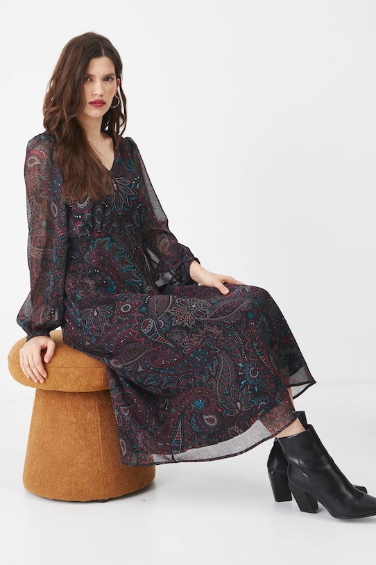 Medicine sukienka midi multicolor RS25.SUD104