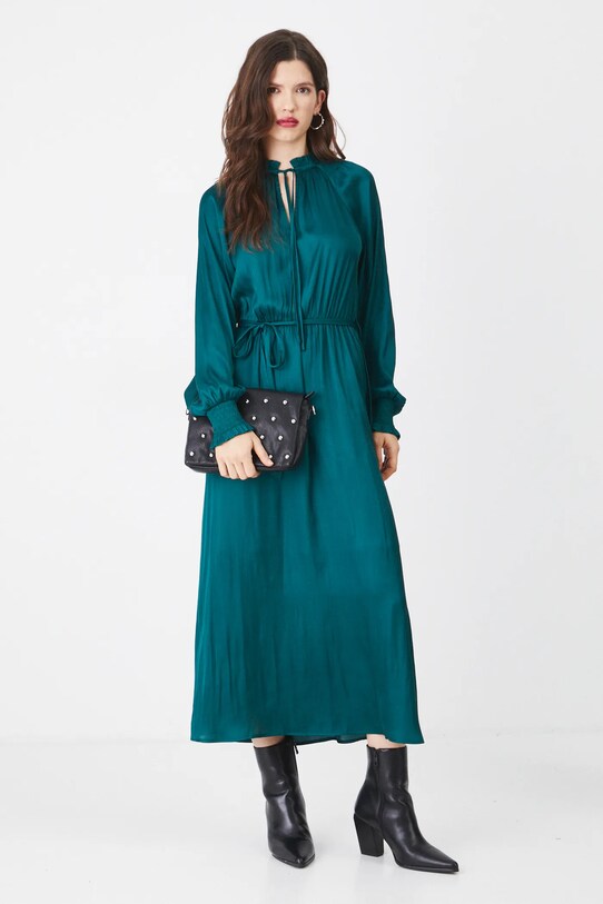 Medicine rochie maxi verde RS25.SUD107