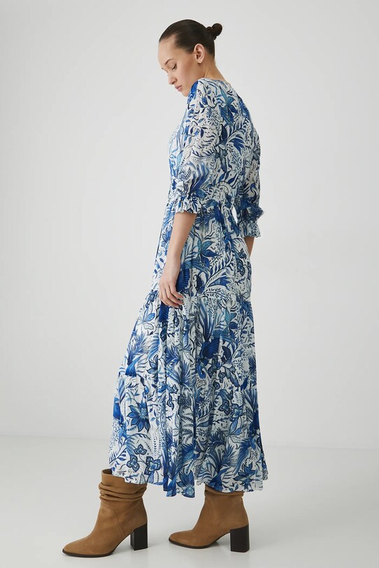 Medicine rochie maxi alb RS25.SUD702