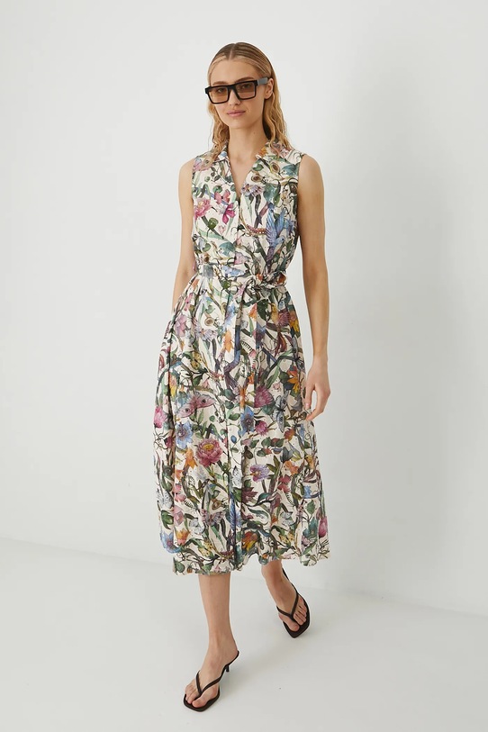 Medicine rochie din bumbac RS25.SUD907 bej RS25