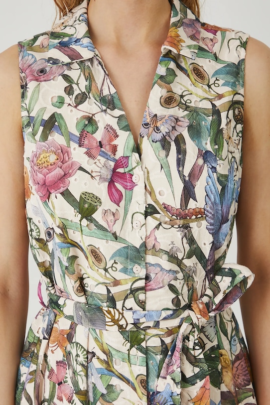 Medicine rochie din bumbac RS25.SUD907 bej