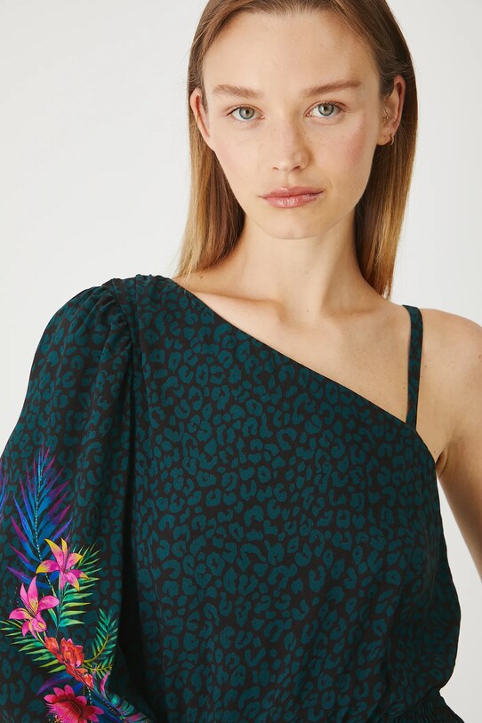 Sukienka damska maxi wzorzysta kolor multicolor multicolor RS25.SUDA06