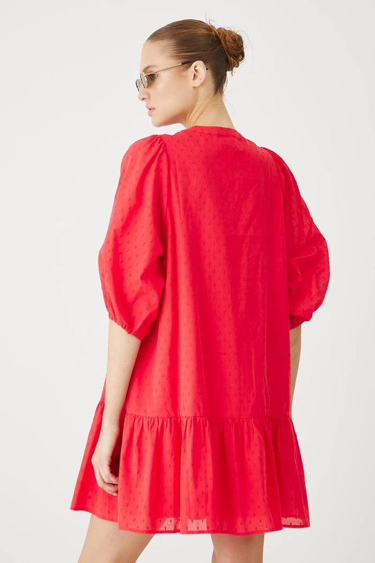 Abbigliamento Medicine vestito in cotone RS25.SUDB17 rosso