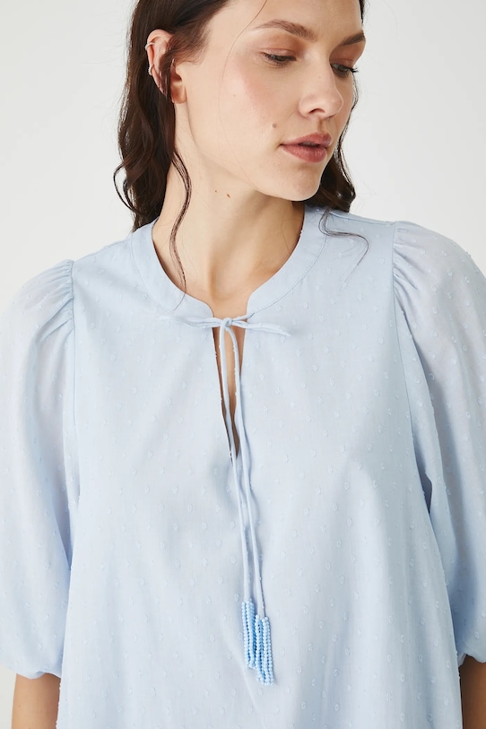 Medicine vestito in cotone blu RS25.SUDB17