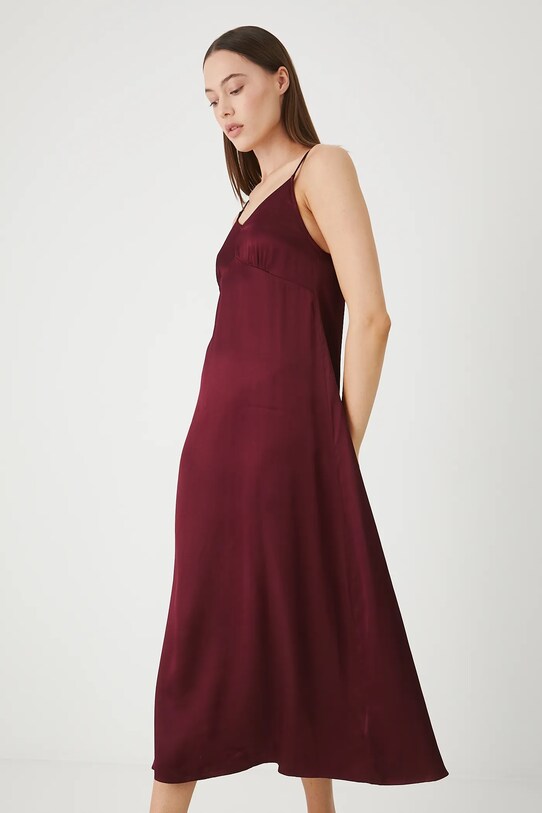 Medicine rochie burgundia RS25.SUDC02