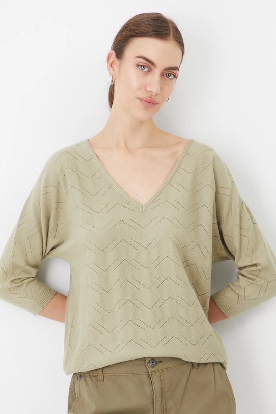 Medicine pulover subtiri verde RS25.SWD040