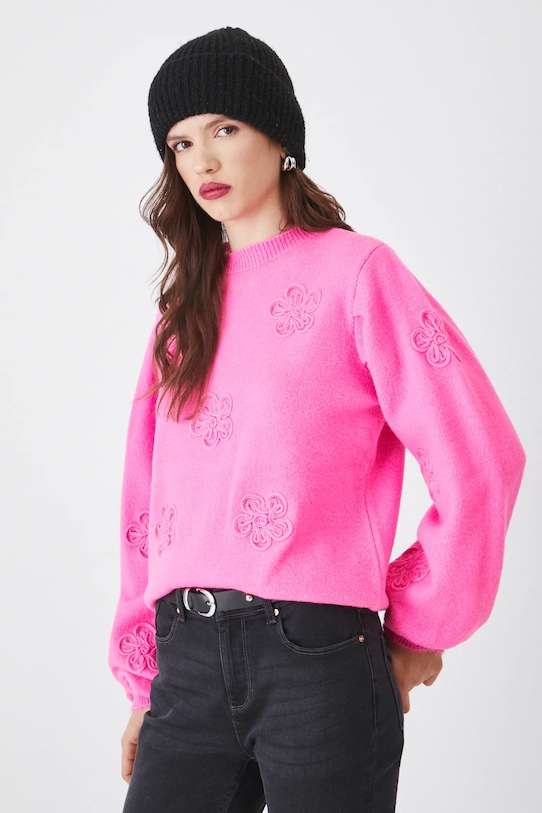 Medicine pulover groase roz RS25.SWD172