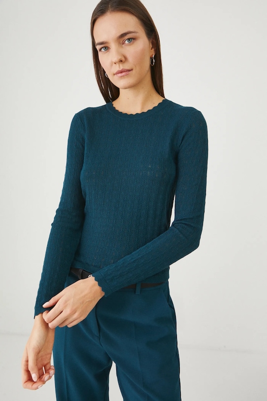 Свитер Medicine бирюзовый RS25.SWD310