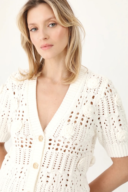 Medicine cardigan groase bej RS25.SWD500