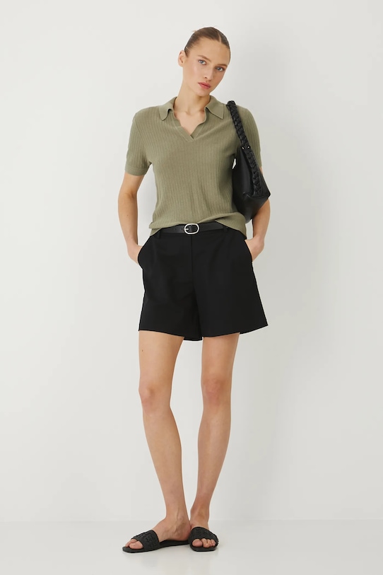 Medicine pantaloni scurti panza negru RS25.SZDB00