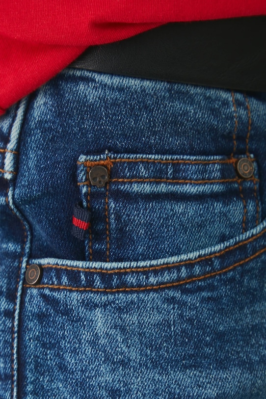 Medicine pantaloni scurti jeans bleumarin RS25.SZM075