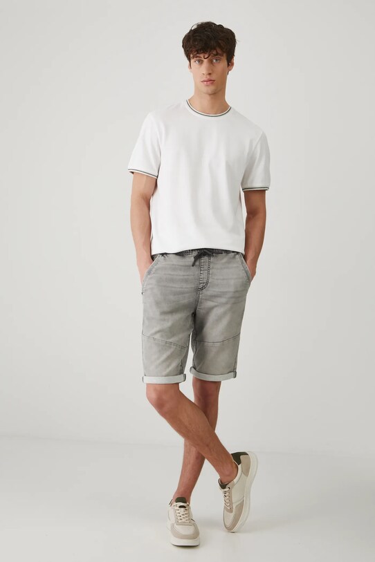 Medicine pantaloni scurti RS25.SZM078 gri RS25