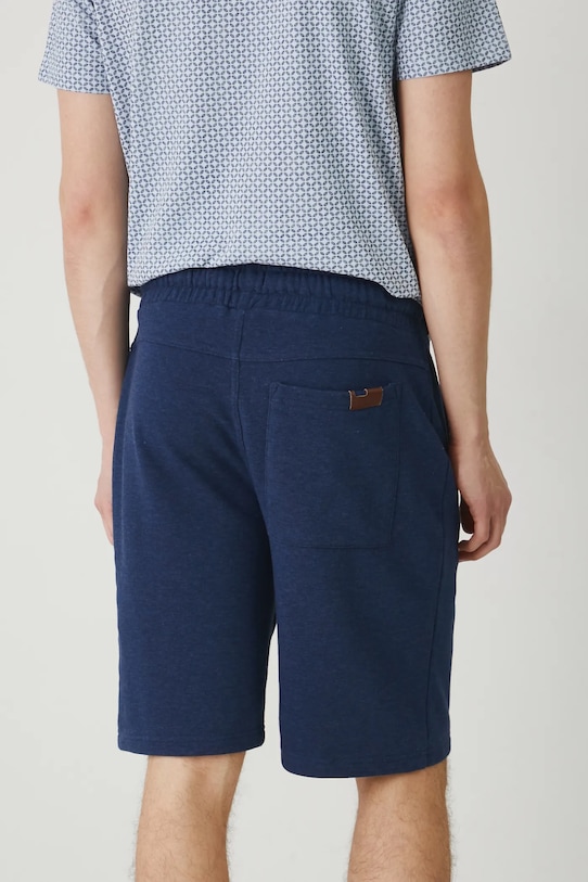 Oblečenie Šortky pánske melanžové tmavomodrá farba RS25.SZM080 tmavomodrá