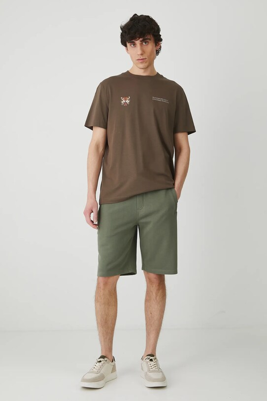Medicine pantaloni scurti RS25.SZM080 verde RS25