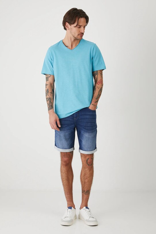 Medicine szorty jeansowe RS25.SZM096 granatowy RS25