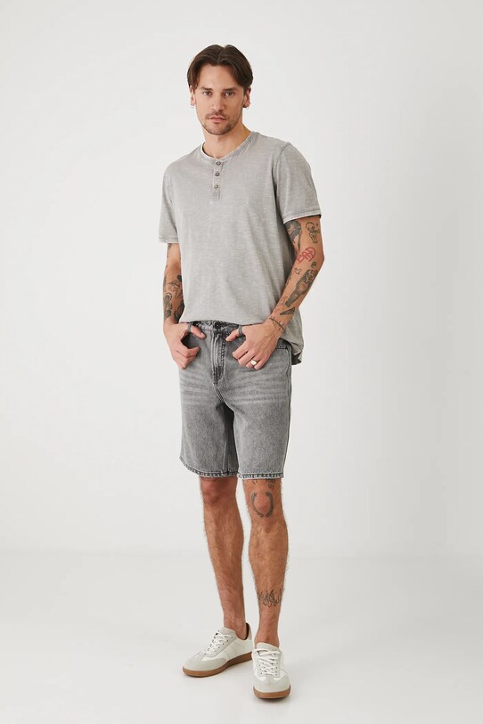 Medicine pantaloni scurti jeans RS25.SZM932 gri RS25