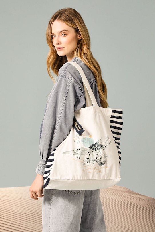 Medicine torba bawełniana mieści A4 beżowy RS25.TCDA50