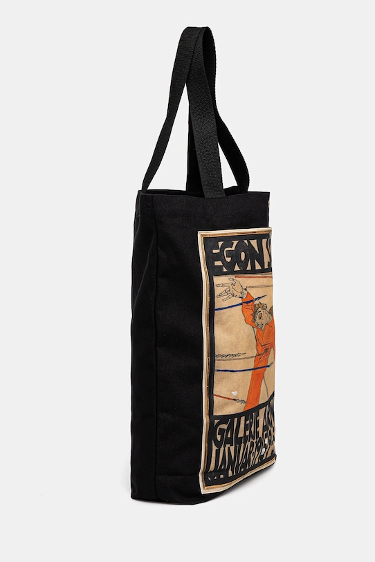 Torba bawełniana z kolekcji Eviva L'arte kolor czarny RS25.TCM250 czarny RS25