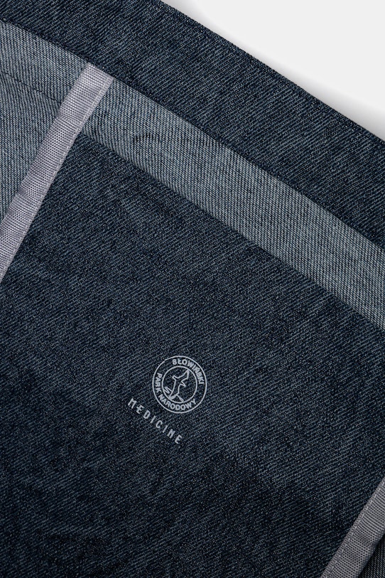 Torba jeansowa z kolekcji Medicine x Słowiński Park Narodowy kolor niebieski RS25.TCMA50