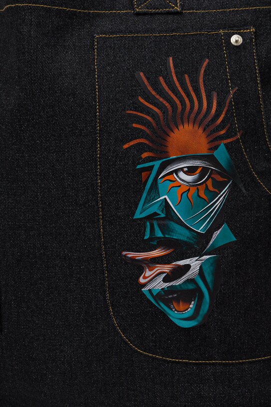 Torba jeansowa Tattoo Art by Michał Kidacki RS25.TCMC50 czarny