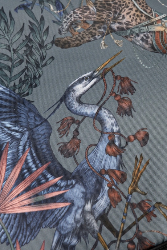 Torebka damska z funkcją plecaka wzorzysta kolor zielony zielony RS25.TOD605