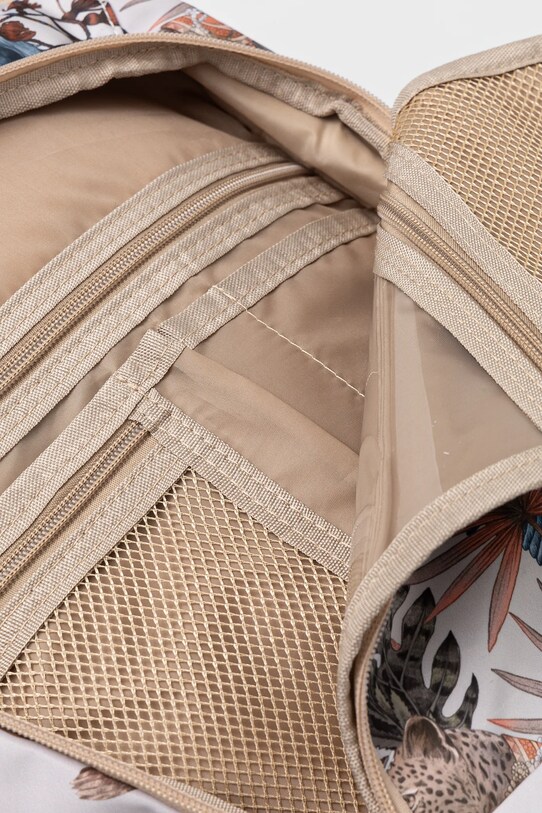 Plecak travel wzorzysty kolor beżowy RS25.TPD609 beżowy