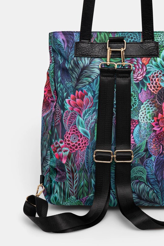 Plecak damski z funkcją torby by Justyna Stoszek – Forest Forever, Sense of Values kolor multicolor multicolor RS25.TPD650