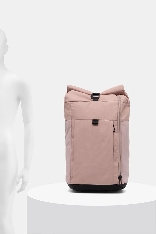 Plecak travel gładki kolor różowy RS25.TPD700