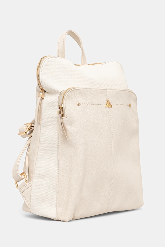 Plecak damski ze skóry ekologicznej kolor biały RS25.TPD701 biały RS25