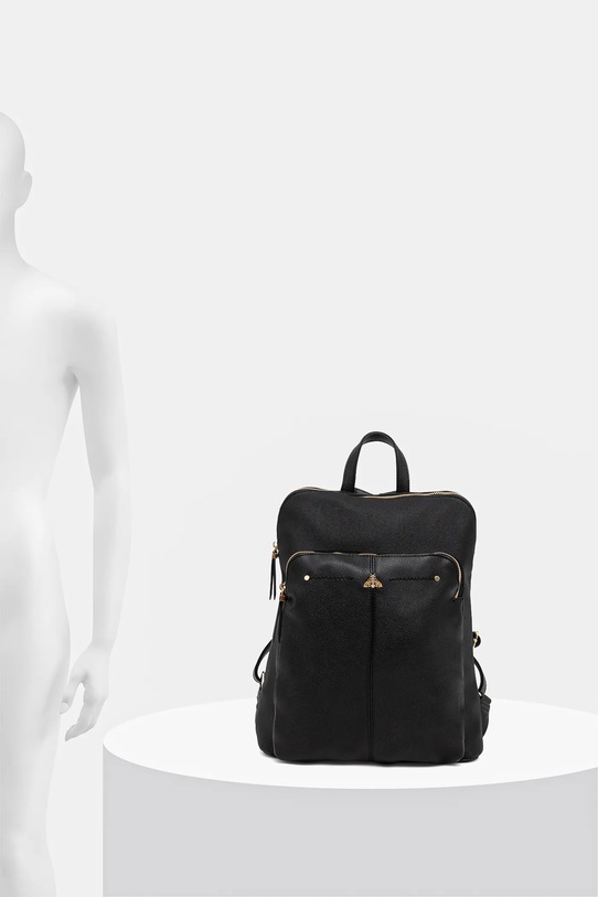 Batoh dámský z ekokůže černá barva RS25.TPD701