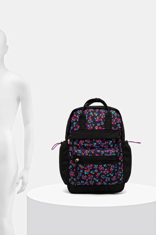 Plecak damski wzorzysty kolor czarny RS25.TPDC00