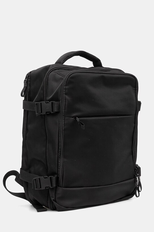 Plecak travel gładki kolor czarny RS25.TPM600 czarny RS25