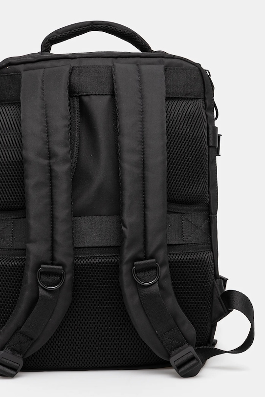 Akcesoria Plecak travel gładki kolor czarny RS25.TPM600 czarny