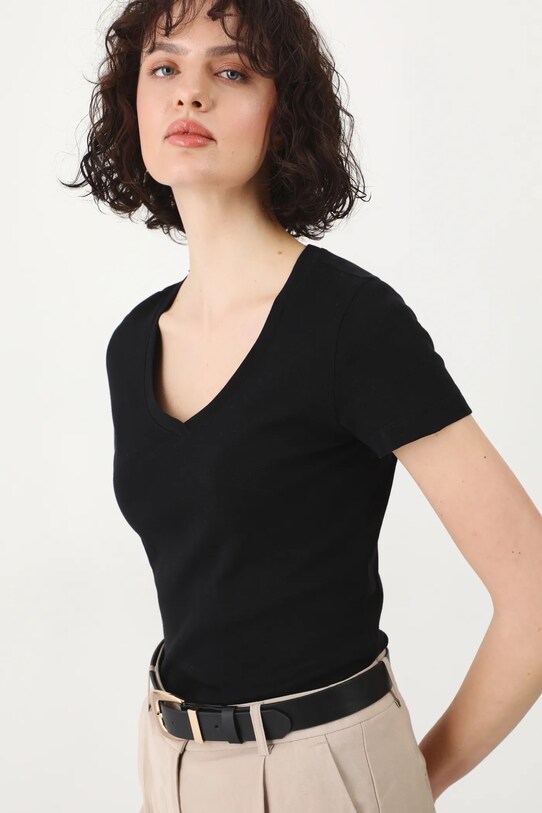 Medicine t-shirt in cotone nero RS25.TSD050