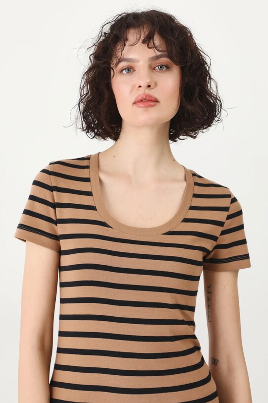 Medicine t-shirt in cotone beige RS25.TSD051