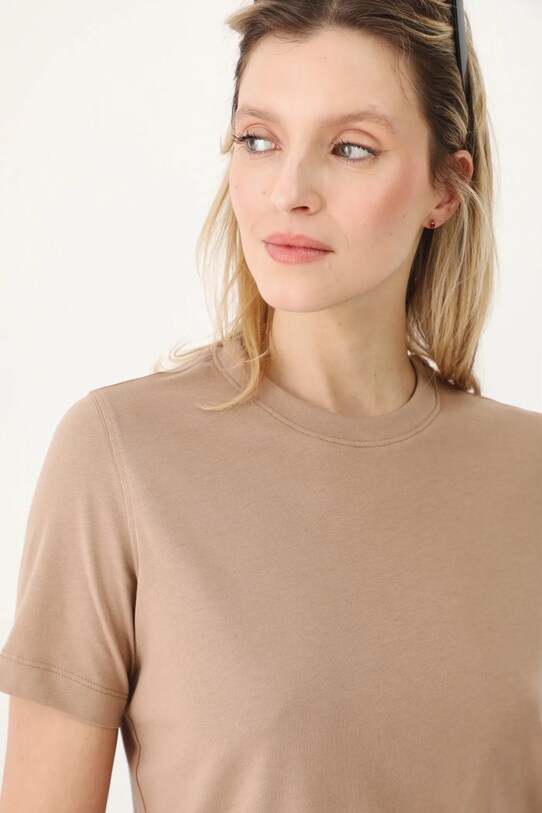 Medicine t-shirt in cotone beige RS25.TSD054