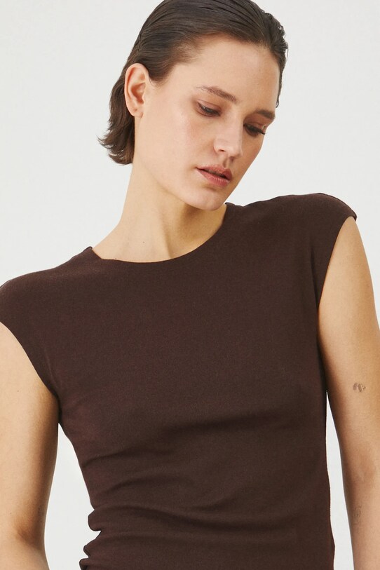 Medicine tricou maro RS25.TSD070