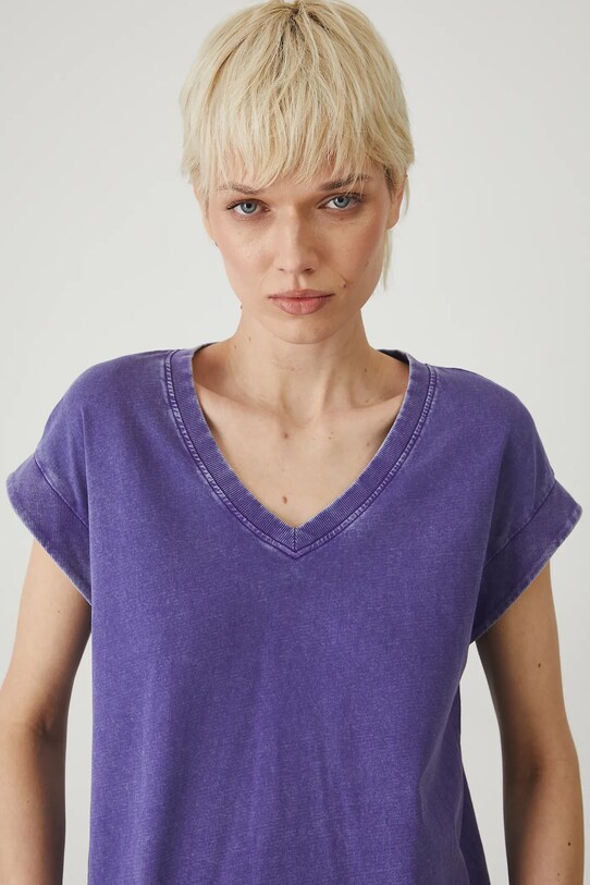 Medicine t-shirt in cotone RS25.TSD082 violetto