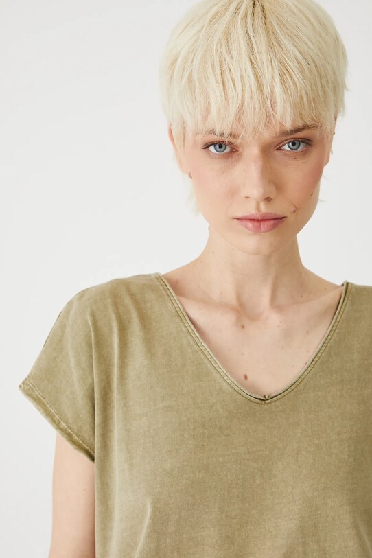 Medicine t-shirt bawełniany zielony RS25.TSD0A1