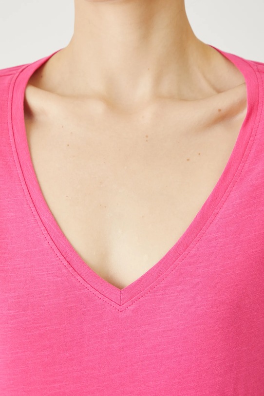 Bavlnené tričko Medicine RS25.TSD0B0 ružová