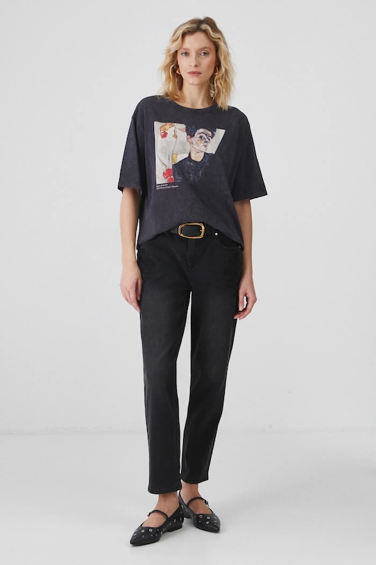 Medicine tricou din bumbac RS25.TSD255 gri RS25