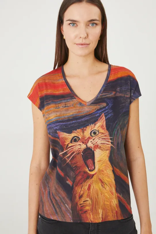 Памучна тениска Medicine RS25.TSD350 многоцветен RS25