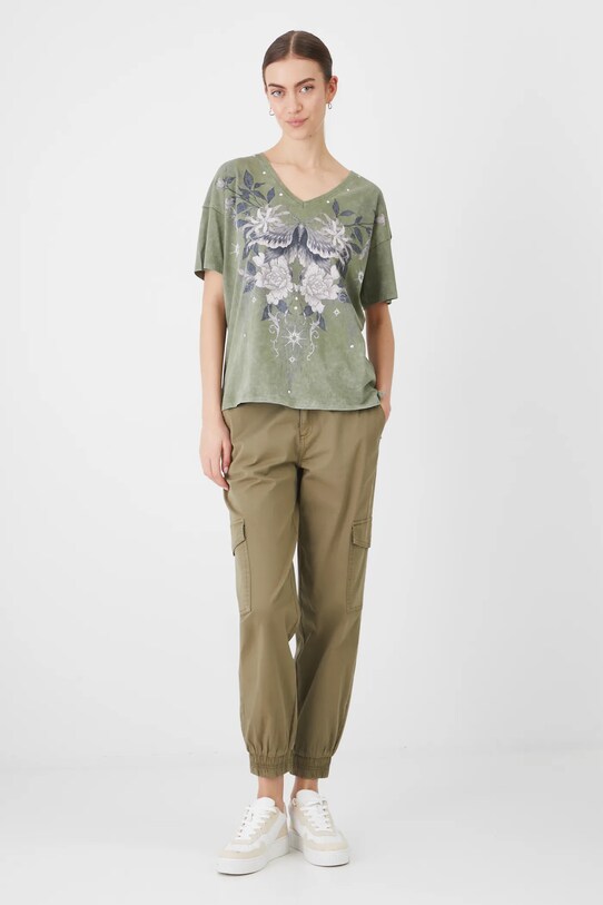 Medicine tricou din bumbac RS25.TSD403 verde RS25