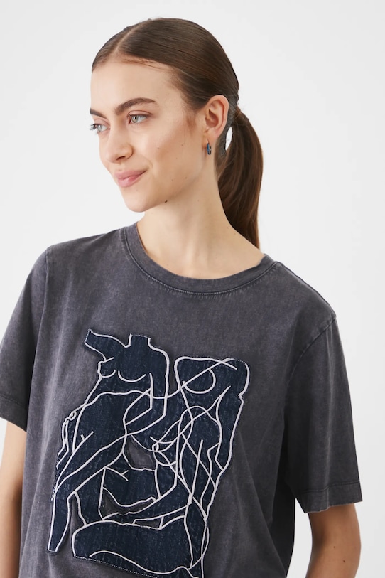 Medicine tricou din bumbac RS25.TSD467 gri