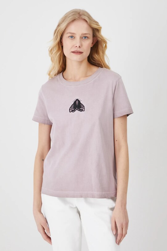 Medicine t-shirt bawełniany różowy RS25.TSD608
