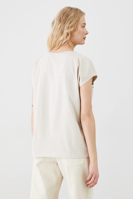 Îmbrăcăminte Medicine tricou din bumbac RS25.TSD612 bej